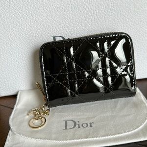 Lady Dior Voyageur Coin Purse / compact wallet